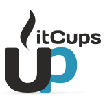 Логотип, визитка, упаковка и принты для кружек «itCups»
