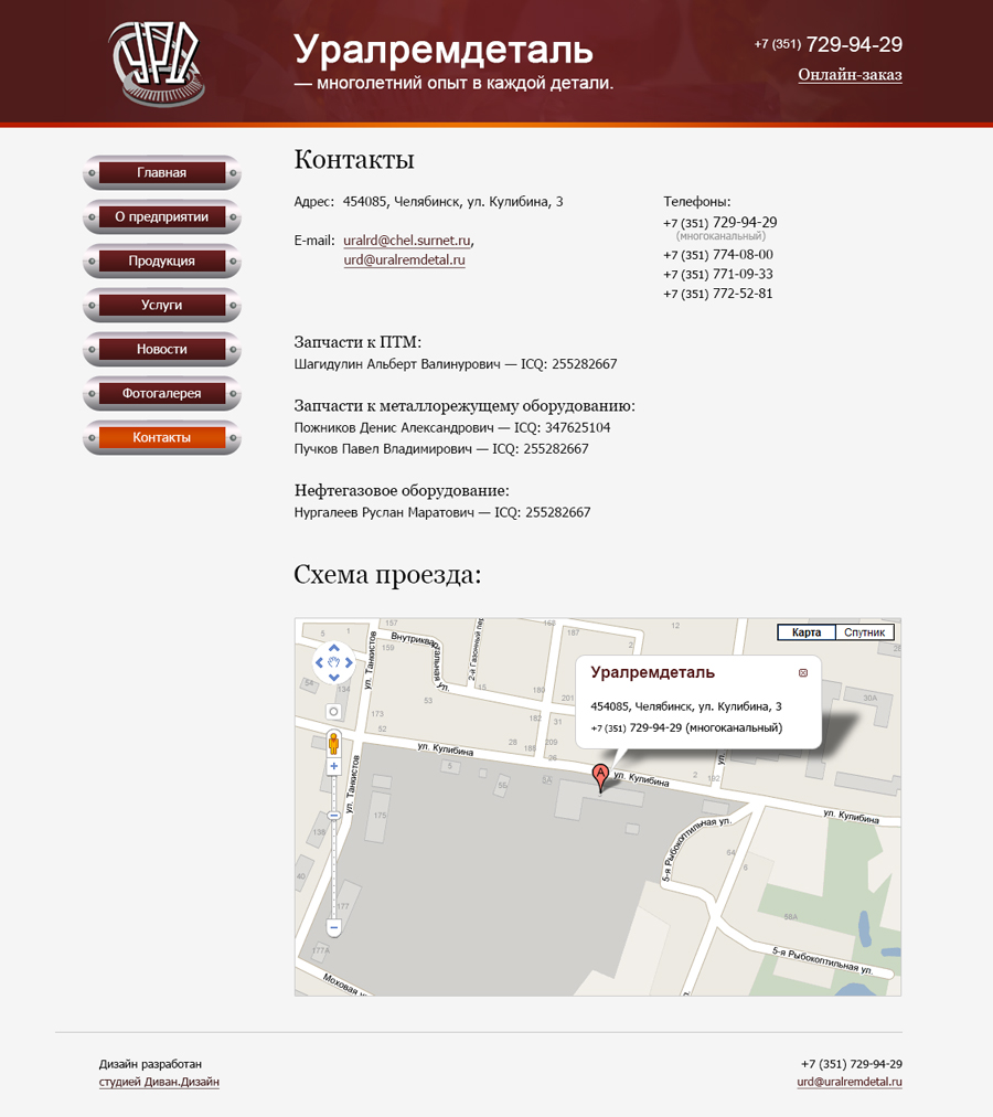 Контакты